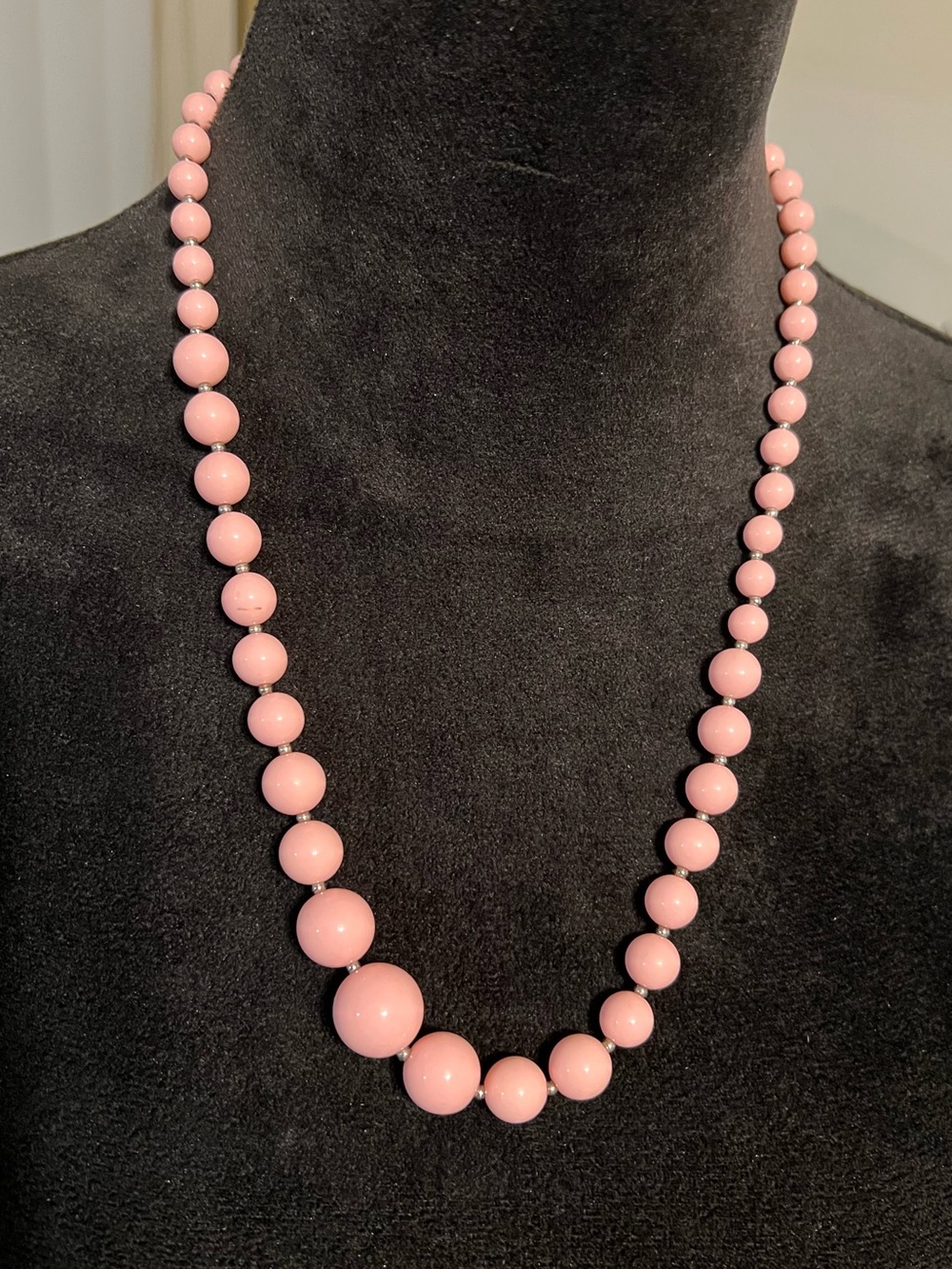 Pink Beaded Necklace - Women Jewelry